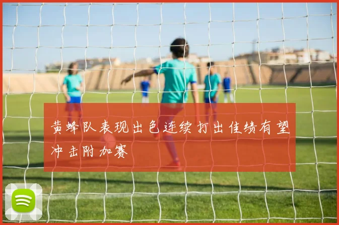 黄蜂队表现出色连续打出佳绩有望冲击附加赛
